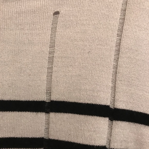 Molly + Isadora Grey and Black Sweater - Picture 6 of 11